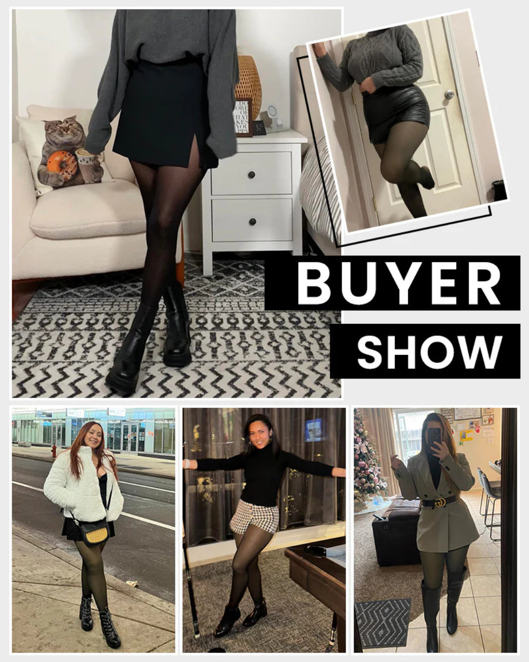 The Original Magic Fleece-Lined Sheer Tights