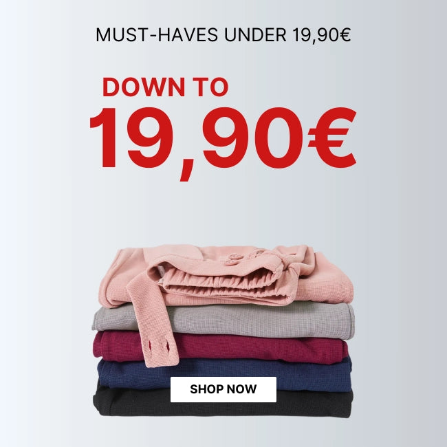 MUST-HAVE UNDER 19,90€ | Down to 19,90€