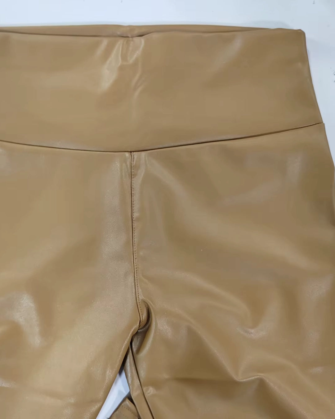 Sexy Stretchy Tummy Control Butt Lifting Leather Leggings