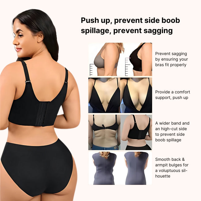 Longline Wireless Smoothing Push-Up Bra