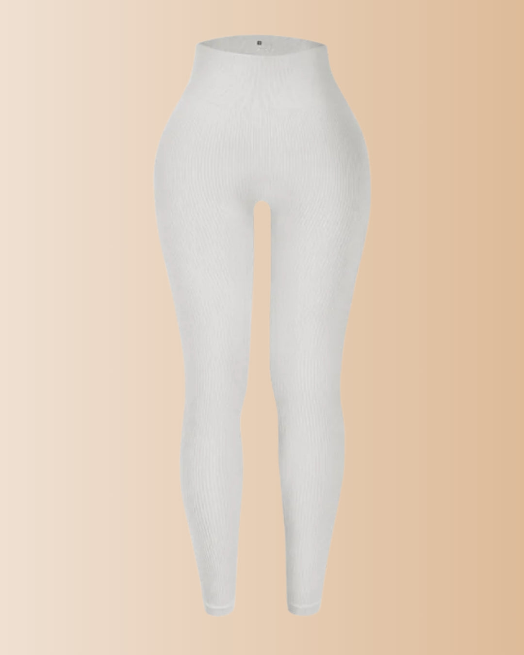 Seamless Ribbed Tummy Control Butt Lifting Leggings