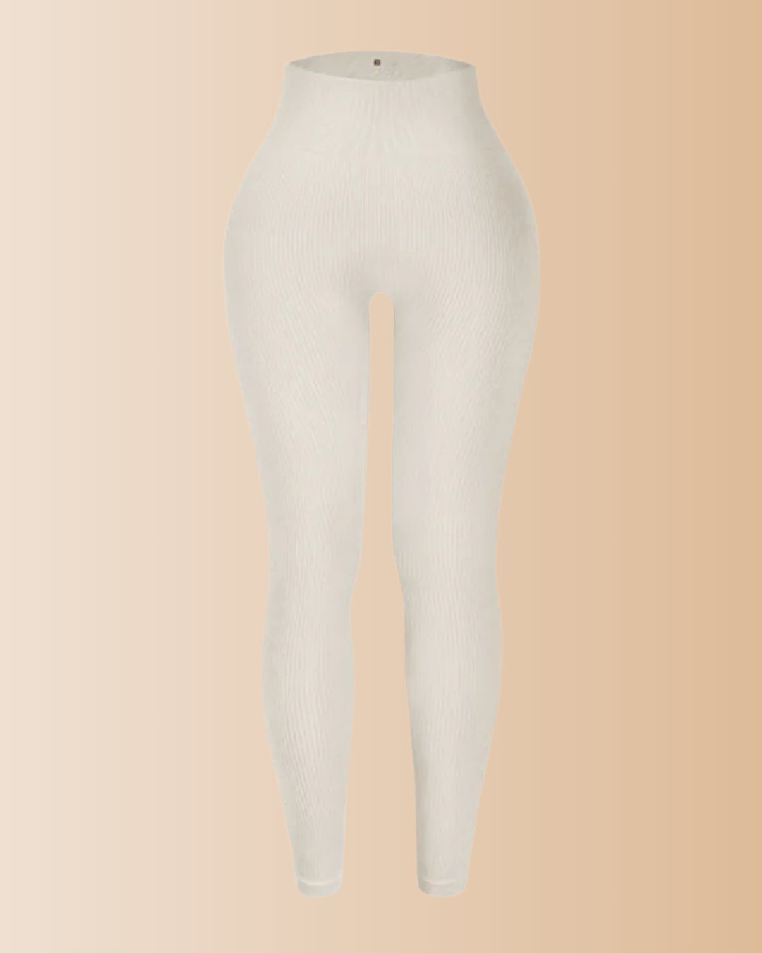 Seamless Ribbed Tummy Control Butt Lifting Leggings