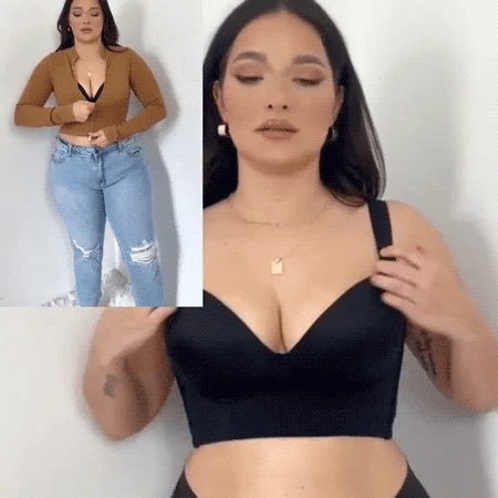 Longline Wireless Smoothing Push-Up Bra