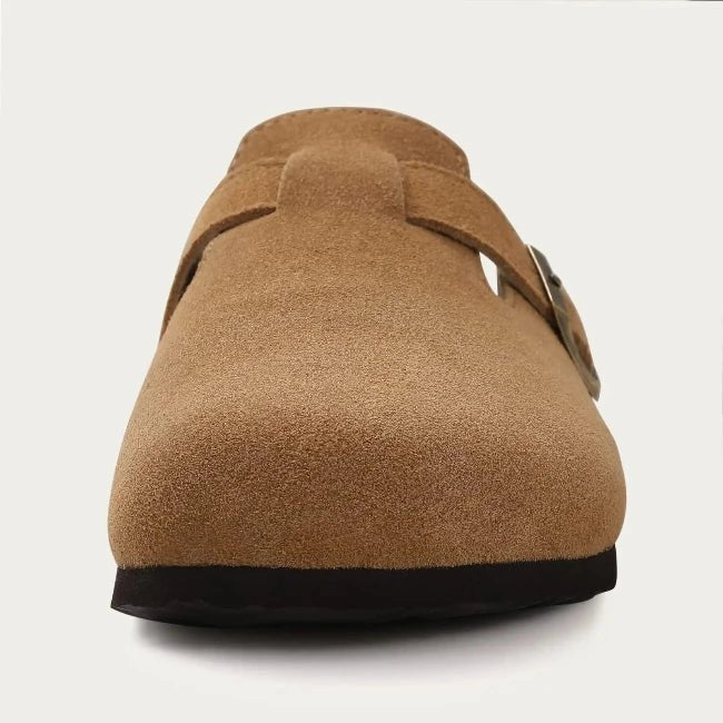 Women Suede Clog Sandals