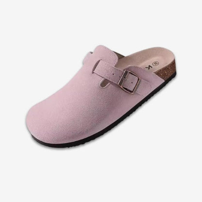 Women Suede Clog Sandals