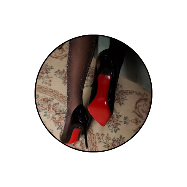 iconic red sole