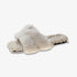 Women Plush Flatform Furry Slippers