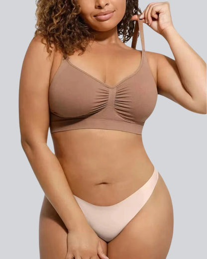 Seamless Wireless Sculpting Bra