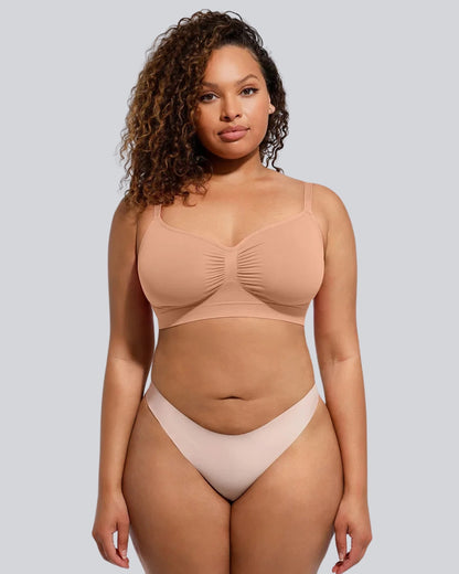 Seamless Wireless Sculpting Bra