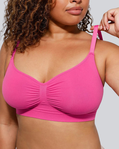 Seamless Wireless Sculpting Bra