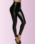 Sexy Stretchy Tummy Leather Leggings