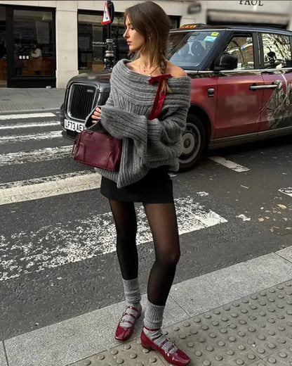 The Viral Magic Single Seam Compression Band Fleece-Lined Sheer Tights 