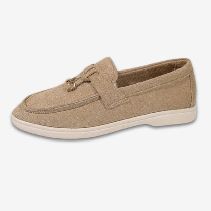 Women Suede Loafer Shoes