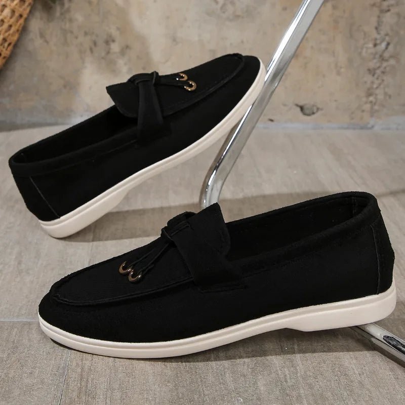 Women Suede Loafer Shoes