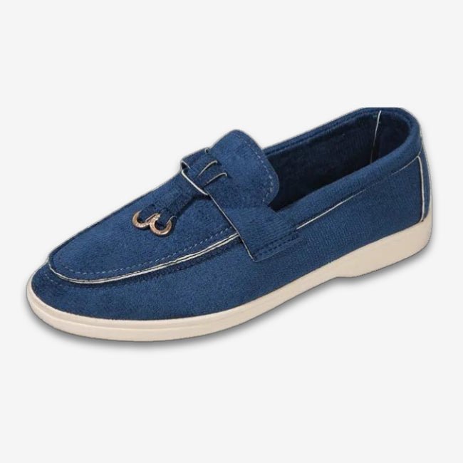 Women Suede Loafer Shoes