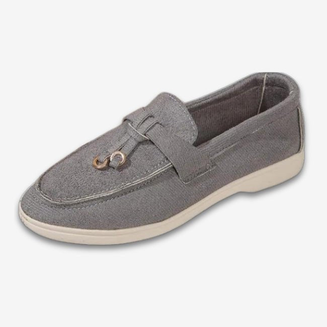 Women Suede Loafer Shoes