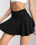 Seamless Hidden Pokets Tummy Control Butt Lifting Flared Tennis Skort